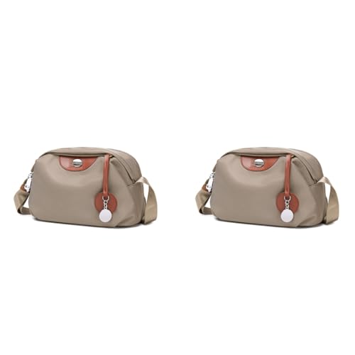 PALAY® Fashion Women Crossbody Bag Casual Nylon Daily Shoulder Double Layer Waterproof Messenger Versatile for Commuting Travel 2 PCS PALAY® Fashion Women Crossbody Bag Casual Nylon Daily Shoulder Double Layer Waterproof Messenger Versatile for Commuting Travel 2 PCS